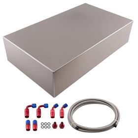 Bfo 0qh5yk 17 Gallon 64l Fuel Cell Cap Level Sender Hose Kit For Hot Rod Track Racing