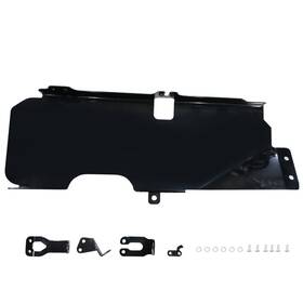 1a8gym Bfo Steel Gas Tank Skid Plate Fits For 2007-18 Jeep Wrangler Jk 4wd 2-door Black