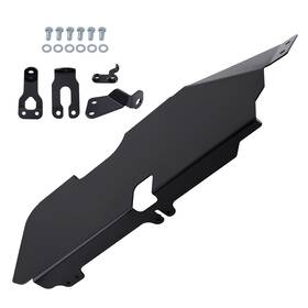 3a54v9 Bfo Gas Tank Skid Plate For Jeep Wrangler Jk 2-door 2dr 2007-18 Black Steel