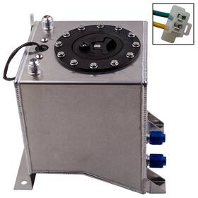 609fbl Bfo 8 Inch L X 8.25 W 10 H 2.5 Gallon Silver Aluminum Fuel Tank And Sending Unit