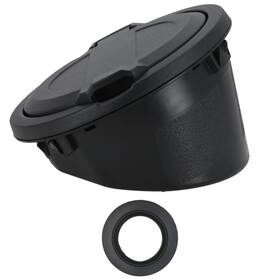 Bfo 7rtzxw Fuel Filler Cap Aluminum Gas Tank Door Cover For Jeep Wrangler Jl 2018-2024
