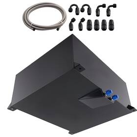 Bfo 82khfn 20 Gallon Fuel Tank Aluminum For Hot Rod Street Racing Drift With Line Kit