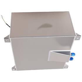 Zkpi9b Bfo Aluminum Fuel Cell Tank 15 Gallon For Racing Vehicle Gasoline 19.7lx20.6wx10h