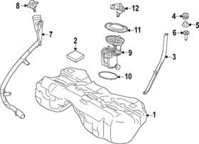 16-11-5-a27-d49 Bmw Genuine 2024 - Fuel Tank