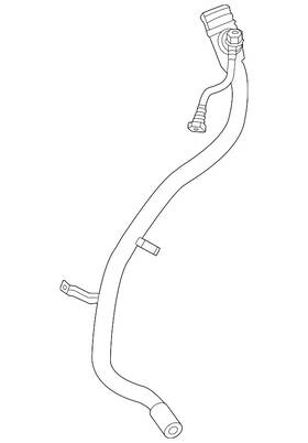 16-11-5-a37-ba0 Bmw Genuine Fuel Tank Filler Neck