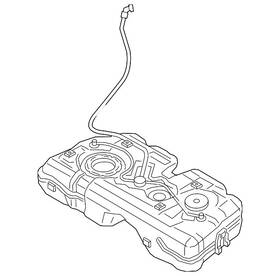 Bmw 16-11-5-a44-a13 Genuine Fuel Tank