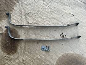 16116756583 Bmw Oem E46 Set Of 2 Fuel Tank Aluminum Holding Straps Gas Mounting Strap Pair