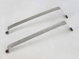 16117195768 Bmw E65 E66 Gas Fuel Tank Mounting Support Straps Left Right Set 2002-2008 Oem