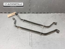 16117216537 Bmw 2011-2018 X3 X4 F25 F26 Fuel Gas Tank Strap Metal Bracket Pair Set / 2 Oem