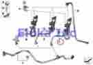 Bmw13907636141 Bmw Genuine Fuel Tank Breather Valve Ventilation With Pipe 141