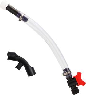 1055023 Boxob Racing Fuel Jug Hose Kit Included 1pcs With Ball Valve Shut And Black