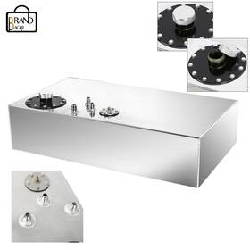 970920 Brandbager 64l Street Rod Fuel Cell Gas Tank With Cap Level Sender Race 17 Gallon Aluminum