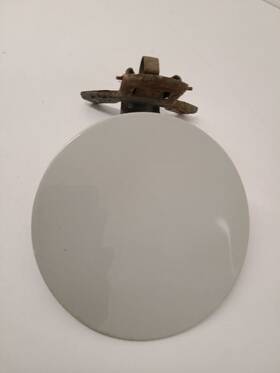 10324927 Buick 2002-2007 Rendezvous Fuel Filler Door White