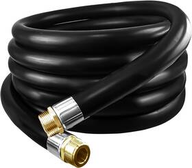 Yg0005-npt-6m-bk Caqeg 3/4 Inch Npt Fuel Transfer Hose 3/4&apos &apos -3/4&apos -npt Black