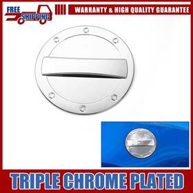 Meg2025033108 Cherocar For Chevrolet Camaro 17-19 Triple Chrome Fuel Filler Tank Door Gas Lid Cap Cover