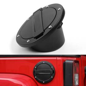 Meg2025052104 Cherocar Exterior Fuel Filler Tank Gas Cap Cover Decoration For Jeep Wrangler Jk 2007-17