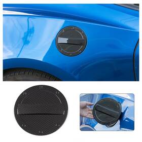 Rt-tcz202011253 Cherocar Fuel Tank Cover Gas Cap Decor Protect Trim For Chevrolet Camaro 17 Carbon Fiber