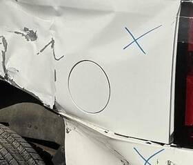 177.gm8b16 Chevrolet Truck Tahoe Fits 2015-2020 Fuel Filler Door Summit White Gaz 835706