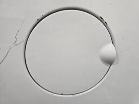 177.gm8z07 Chevrolet Truck Silv35new 2007 Fuel Filler Door 646586