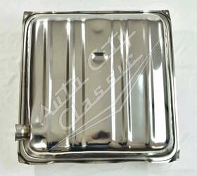 Chevrolet Ts556ss 1955 1956 Stainless Steel Gas Tank With Drain Direct Fit 55 56 Chevy