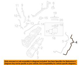 52126028ac Chrysler Oem 07-18 Wrangler Jk Fuel System Components-inlet Tube
