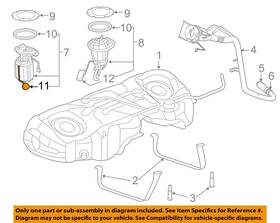 68000605ac Chrysler Oem 11-19 Charger Fuel System Components-level Sensor