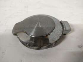 Xo-1942 Chrysler 1968 Mopar Dodge Charger Gas Cap Ribbed Fuel Tank Cover Flip Top R/t 440