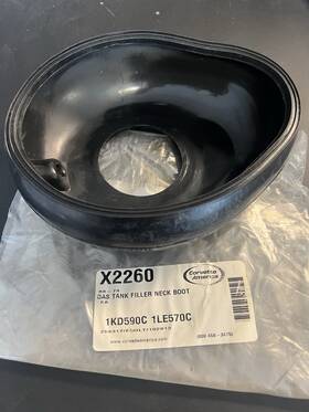 X2260 Corvette America 1968-74 Fuel Tank Rubber Boot Filler Neck