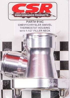 914c Csr Performance Products Clear 360 Degree Swivel Filler Neck For Chevy