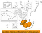 Da8z9a032b Ford Oem Fuel System-fuel