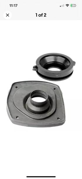 E2zz-9008 Dc Reproductions 1981-1993 Mustang Gas Fuel Tank Filler Pipe Gasket And Trunk Floor Rubber Seal Kit