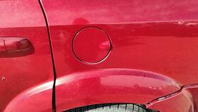 5076926ac Dodge 09-20 Journey Fuel Tank Door With Hinge Gas Lid Oem Filler Inferno Red Prh