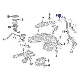 68243686am Dodge Oe For Durango 2014-2015 Fuel Tank Cap