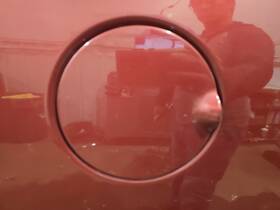 177.ch8707 Dodge Truck Ram2500 2007 Fuel Filler Door 625256