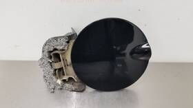 177.ch8o14 Dodge Truck 14 Ram 3500 Long Horn Fuel Filler Door Black Mega Cab