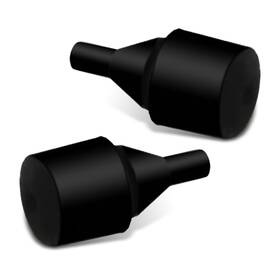 15711102 Feekor 2pcs Black Rubber Fuel Gas Cap Door Bumper For Chevrolet Avalanche Colorado
