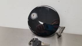 177.fr1n90 Ferrari 1990 Testarossa Fuel Filler Door Gas Lid Black Nero