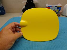 68240797aa Fiat 500l 14 15 16 17 18 19 Hip Hop Yellow 830 Fuel Gas Filler Door Flap Cover