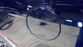 177.fd1h11 Ford 2011 11 Mustang Fuel Filler Door Black Paint Ua 102117