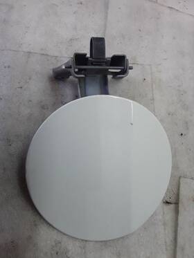 177.fd1h14 Ford Fuel Gas Filler Door Coupe White 2014 Mustang Ho-151p