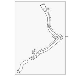 9t1z-9034-a Ford Genuine Filler Neck