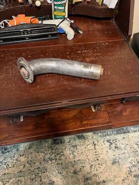 D1zz-9034-a Ford 1971-1973 Mustang Gas/fuel Tank Neck - Oem