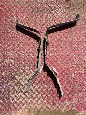 E4ta-9057-ca Ford 87 - 97 Obs F150 F250 F350 Front 19 Gallon Fuel Tank Lower Straps Pair Oem