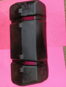 E5zc-9b007 Ford 86-93 Mustang Oem Gas Tank Plastic Cover Fuel Protector Gt Lx 5.0-2.3
