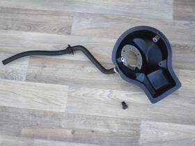 F4zb-6327936-a Ford 94-98 Mustang Gt Fuel Filler Neck Plastic Over Flow Oem Factory Stock 95gt