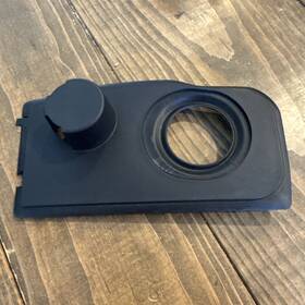 Hc3b-9928646-ac Ford 2023 F-250 Fuel Fill Cover Plate. Oem # Hc3b-9928646-ac. Missing A Tab