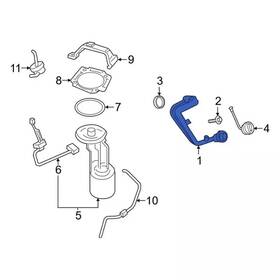 Lc3z-9034-d Ford Genuine Filler Neck