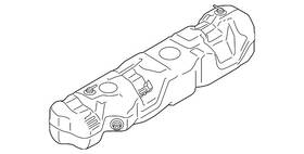 Ford Lk4z-9002-x Genuine Fuel Tank Lk4z9002x