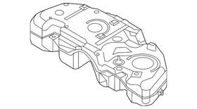 Lx6z-9002-t Ford Genuine Fuel Tank