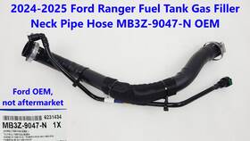Mb3z-9047-n Ford 2024-2025 Ranger Fuel Tank Gas Filler Neck Pipe Hose